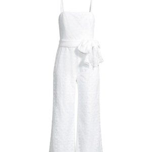 Lilly Pulitzer Nila White Lace Jumpsuit